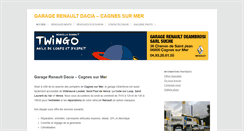 Desktop Screenshot of garage-renault-deambrosi.fr
